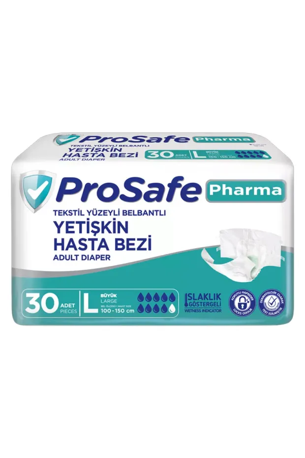 Prosafe Hasta Bezi Textil Large 30lu