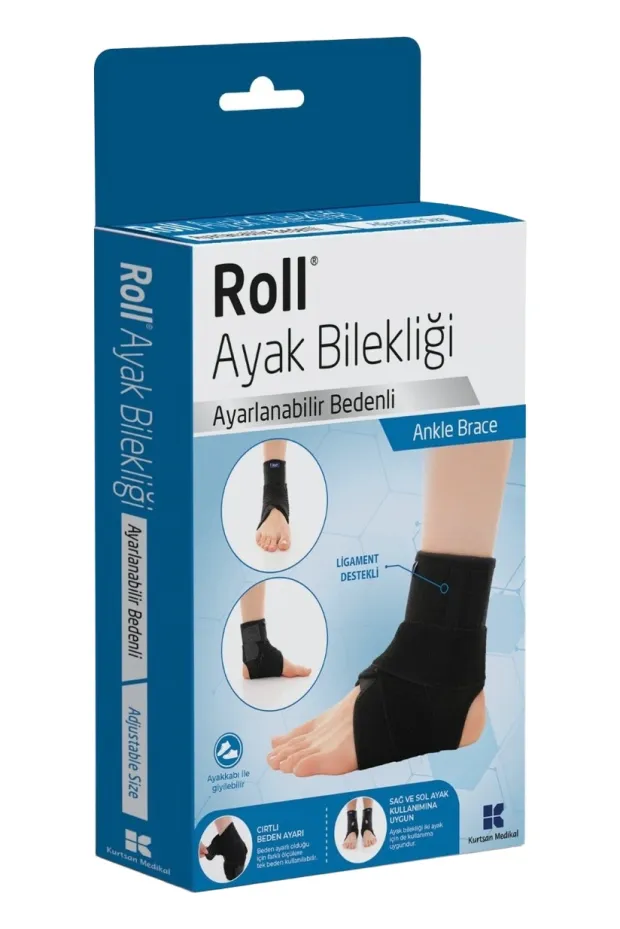 Roll Ayarlanabilir Ayak Bilekliği