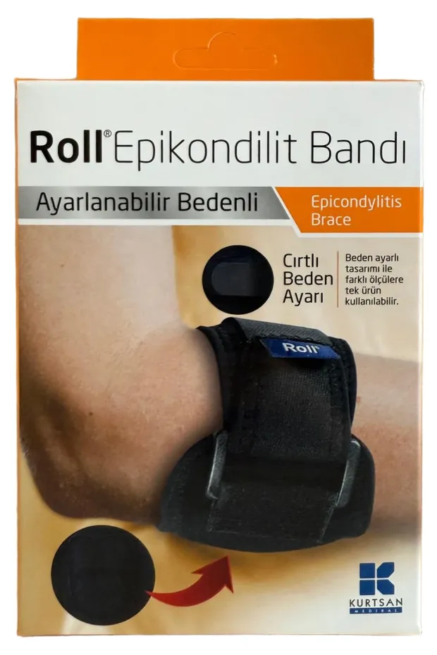 Roll Ayarlanabilir Bedenli Epikondilit Bandı