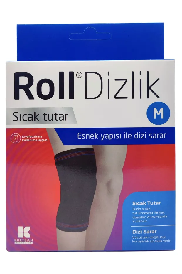 Roll Dizlik Small - Siyah