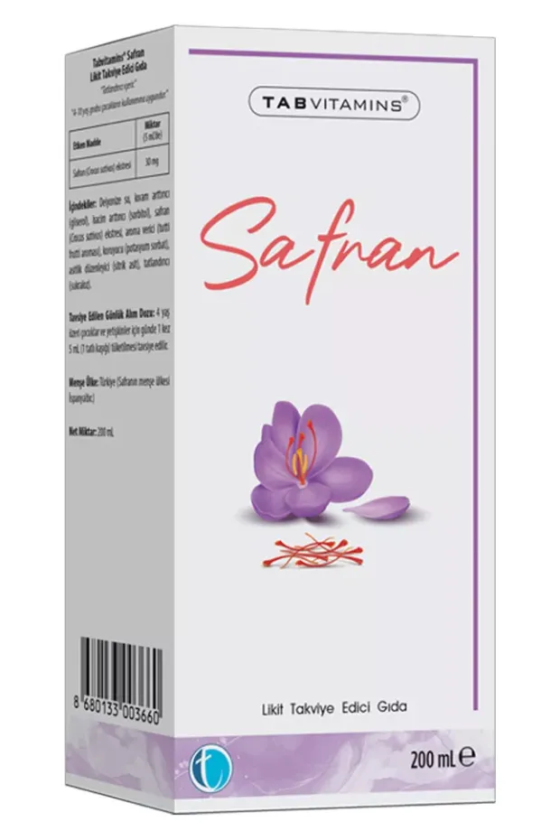 Tabvitamins Safran 200 ml