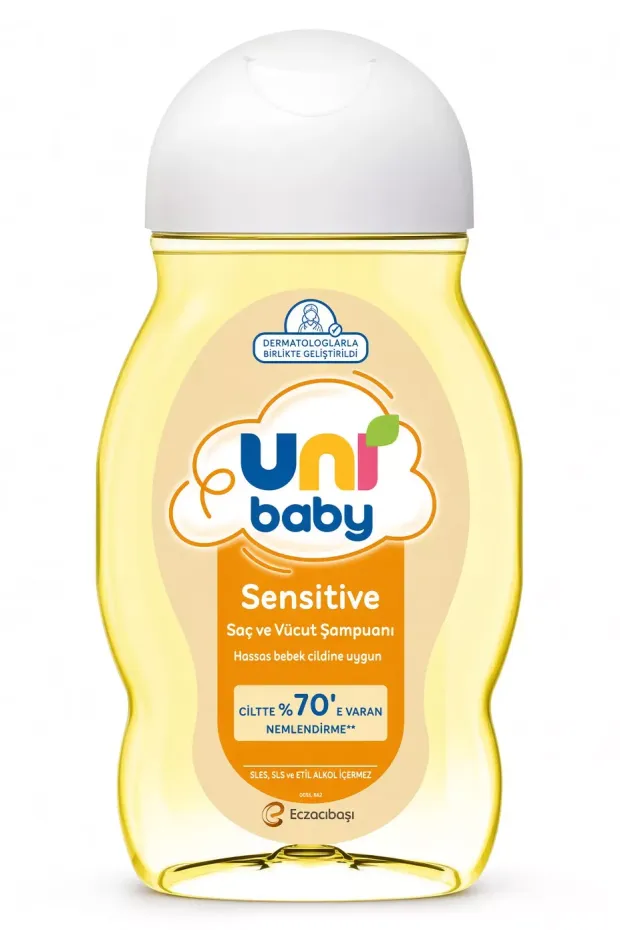 Uni Baby Sensitive Saç ve Vücut Şampuanı 200 mL