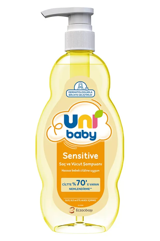 Uni Baby Sensitive Saç ve Vücut Şampuanı 500 ml