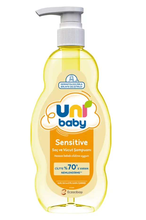 Uni Baby Sensitive Saç ve Vücut Şampuanı 700 mL