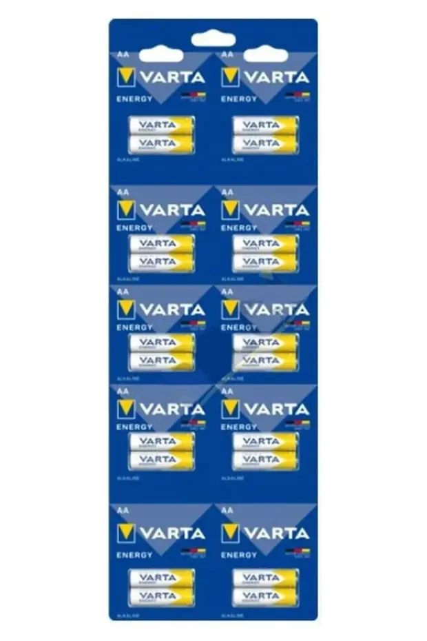 Varta Kartela AA 20li