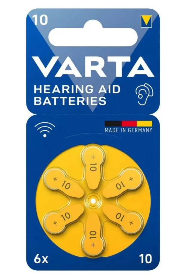 Varta Kulak Pili No: 10 6lı