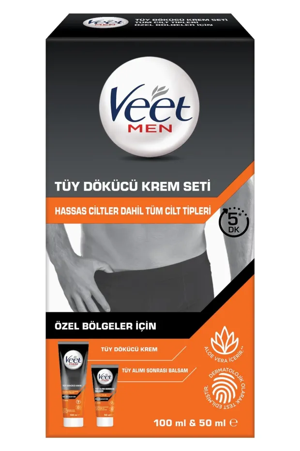 Veet Men Tüy Dökücü Krem Seti 100 ml + 50 ml