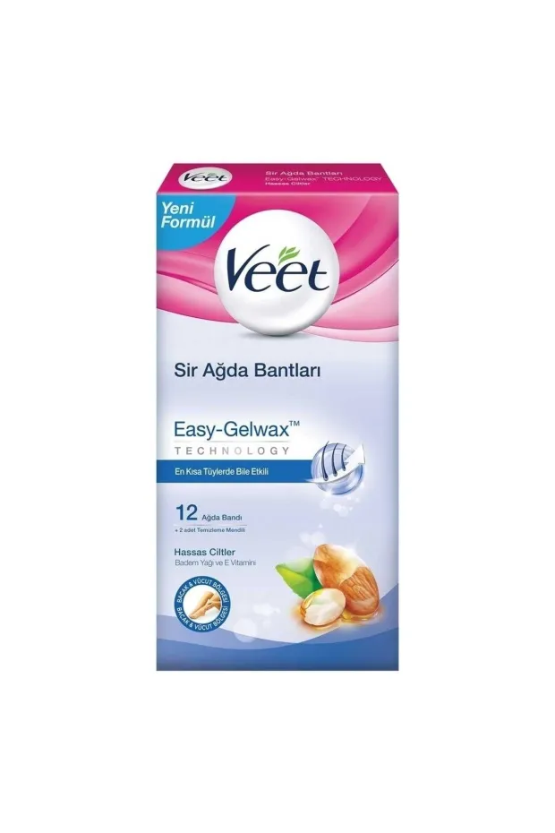 Veet Professional Ağda Bandı Hassas 12li