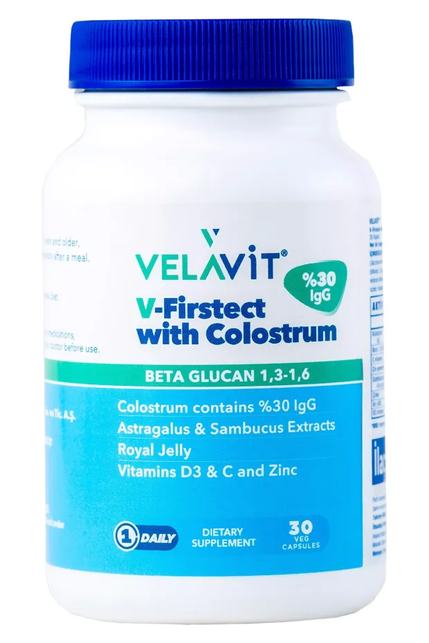 Velavit V-Firstect With Colostrum 30 Tablet