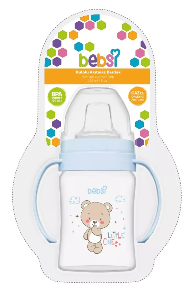 Bebsi Kulplu Akıtmaz Bardak 150Ml (248)