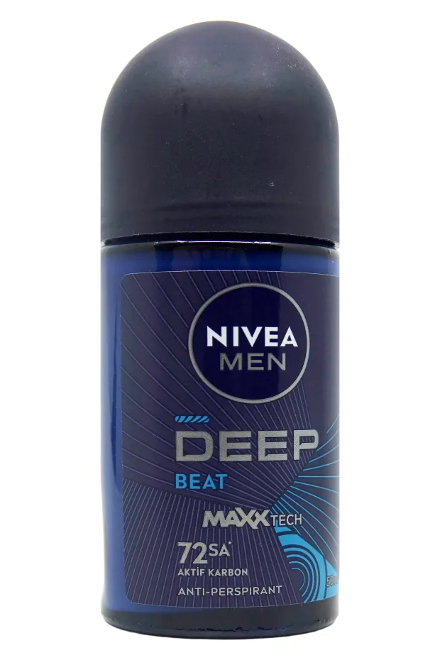 Nivea Roll-On Deep Beat Aktif Karbon Erkek 50 ml