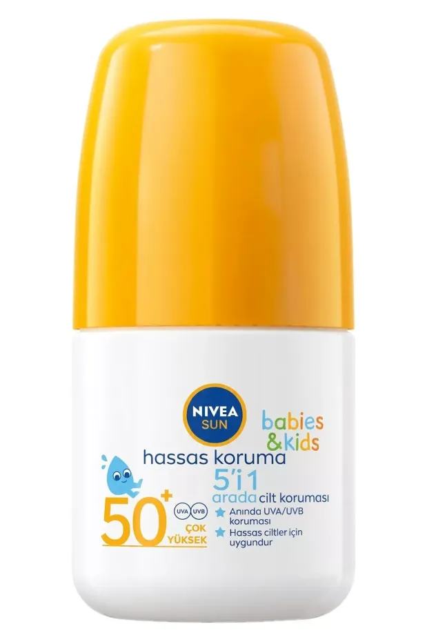 Nivea Sun Bebekler İçin Hassas Koruma SPF50+ Güneş Koruyucu Roll-On 50 ml
