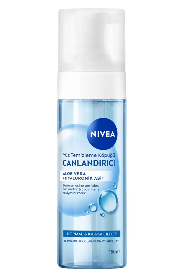 Nivea Temizleme Köpüğü Normal  Karma Ciltler için 150 ml