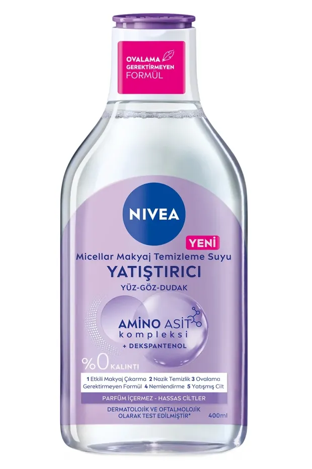 Nivea Yatıştırıcı Micellar Makyaj Temizleme Suyu Hassas Cilt 400ml