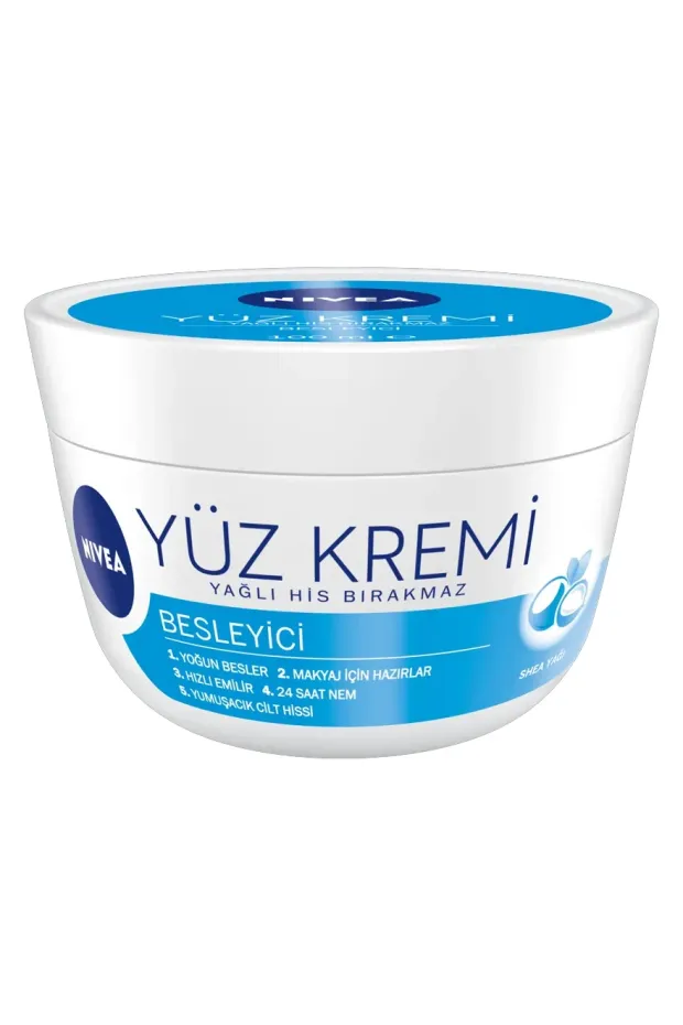 Nivea Yüz Kremi Besleyici Yağlı His Bırakmaz 100 ml
