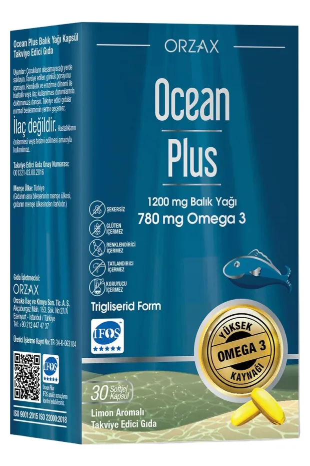 Ocean Plus 1200 mg 30 Kapsül