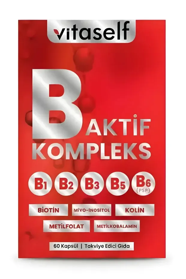 Vitaself B Aktif Kompleks 60 Kapsül