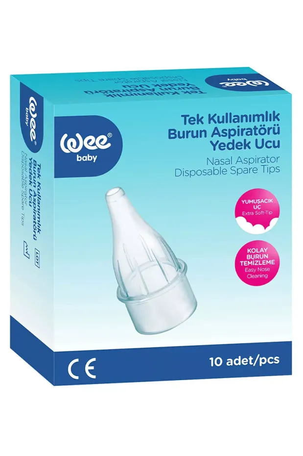 Wee Baby 163 Burun Aspiratörü Yedek Ucu 10lu