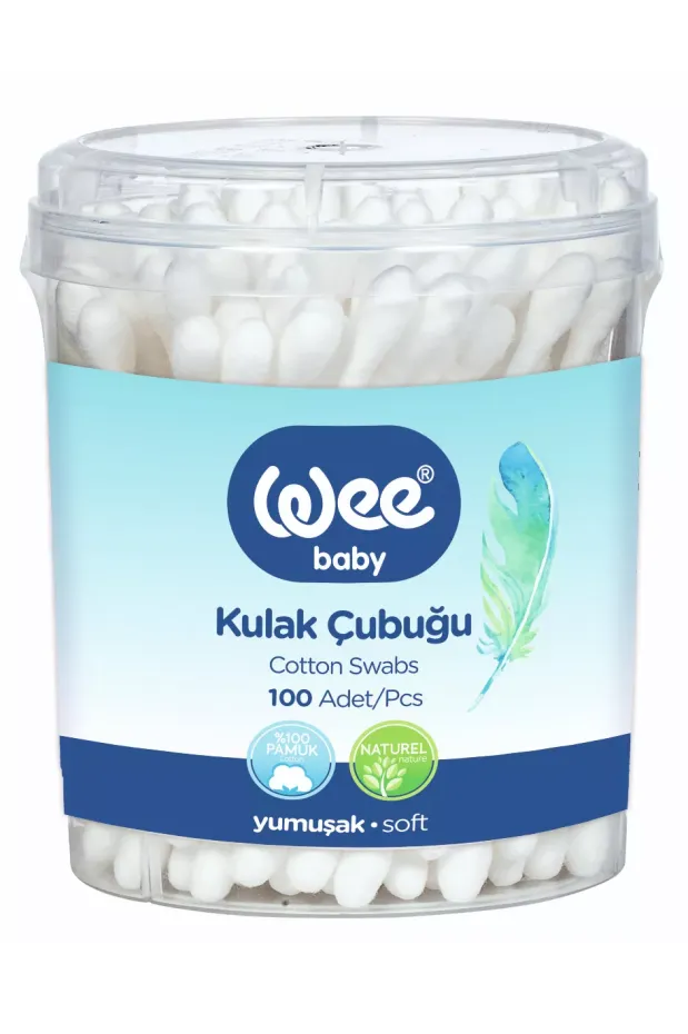 Wee Baby Bebek Kulak Çubuğu 100lü