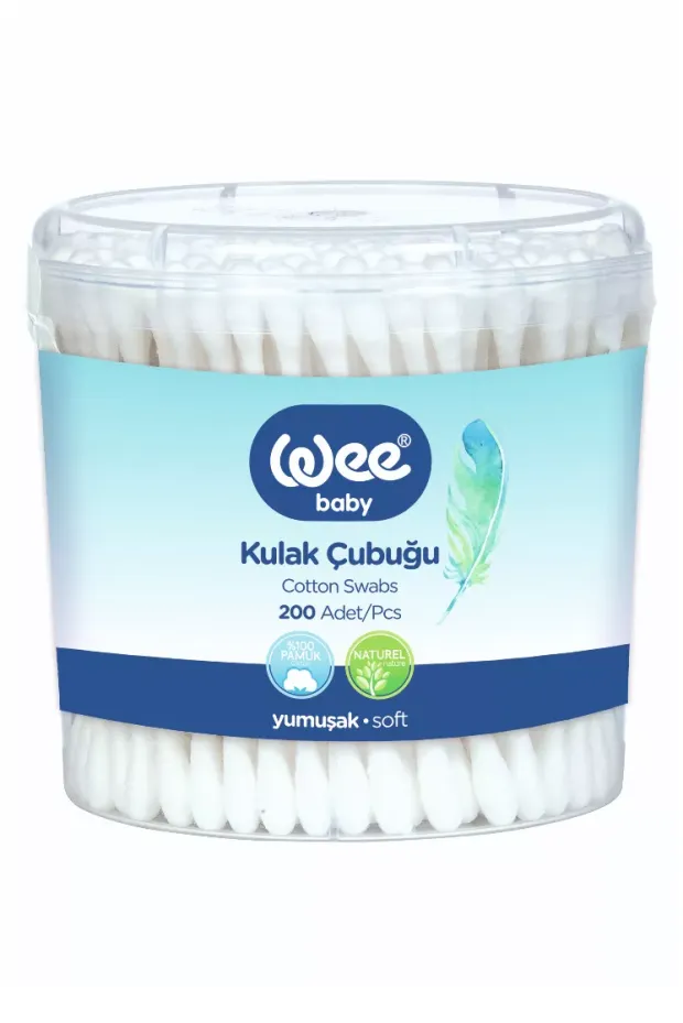 Wee Baby Kulak Çubuğu 200 Adet