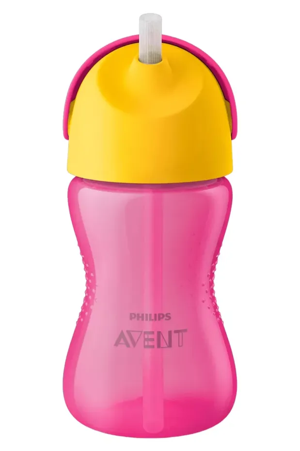 Avent SCF798/02 Desenli Pipetli Bardak 300 ml - Kız