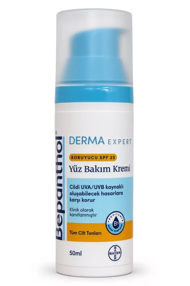 Bepanthol Derma Nemlendirici Besleyici Günlük Yüz Bakım Kremi 50 ml