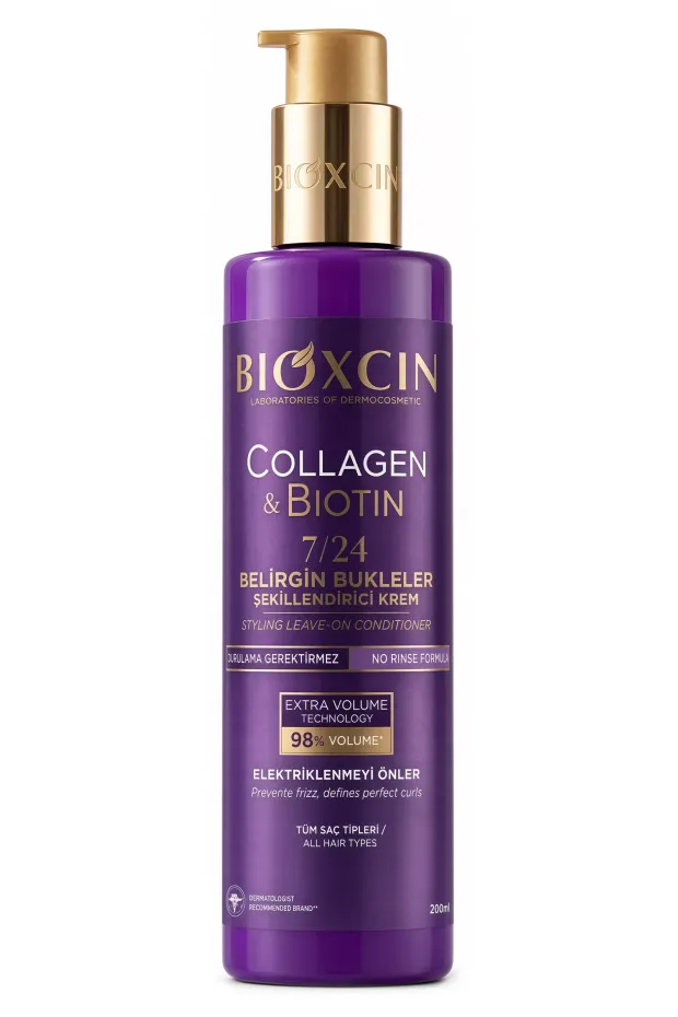 Bioxcin Collagen  Biotin 7/24 Krem 200 ml