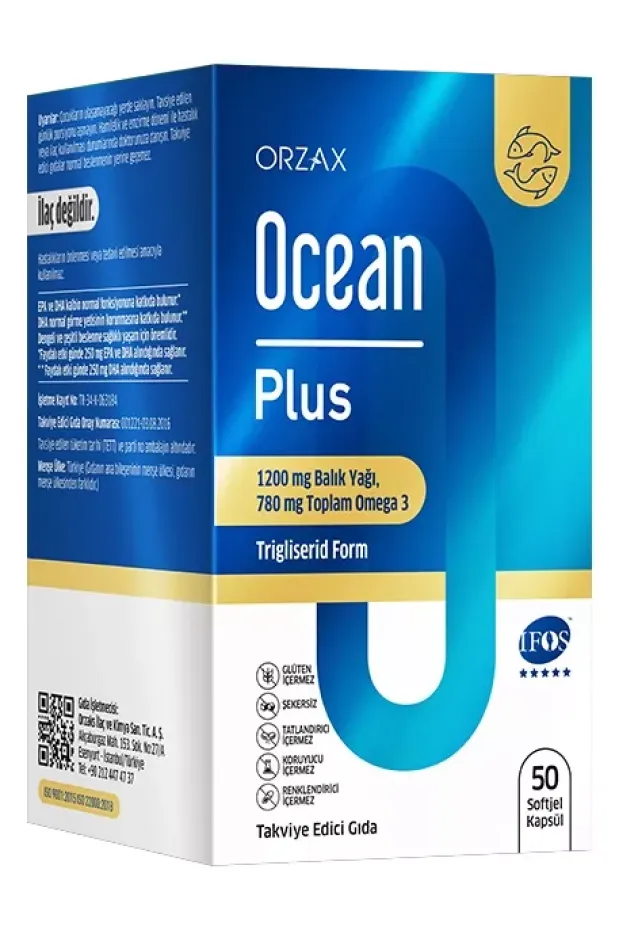 Ocean Plus 1200 mg 50 Kapsül