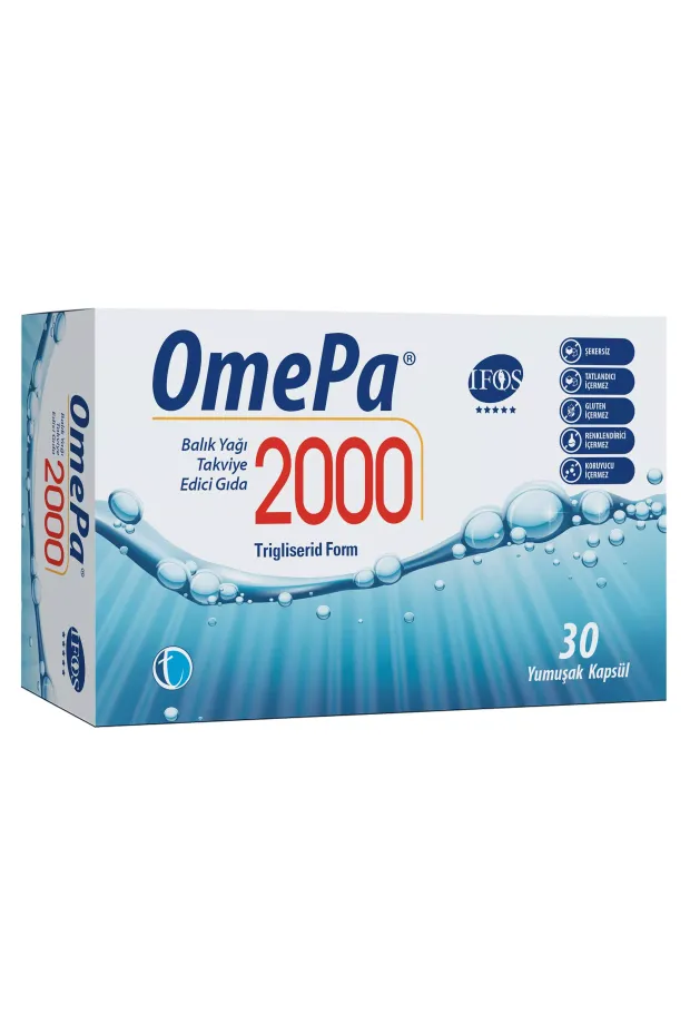 Omepa Balık Yağı 2000 30 Yumuşak Kapsül