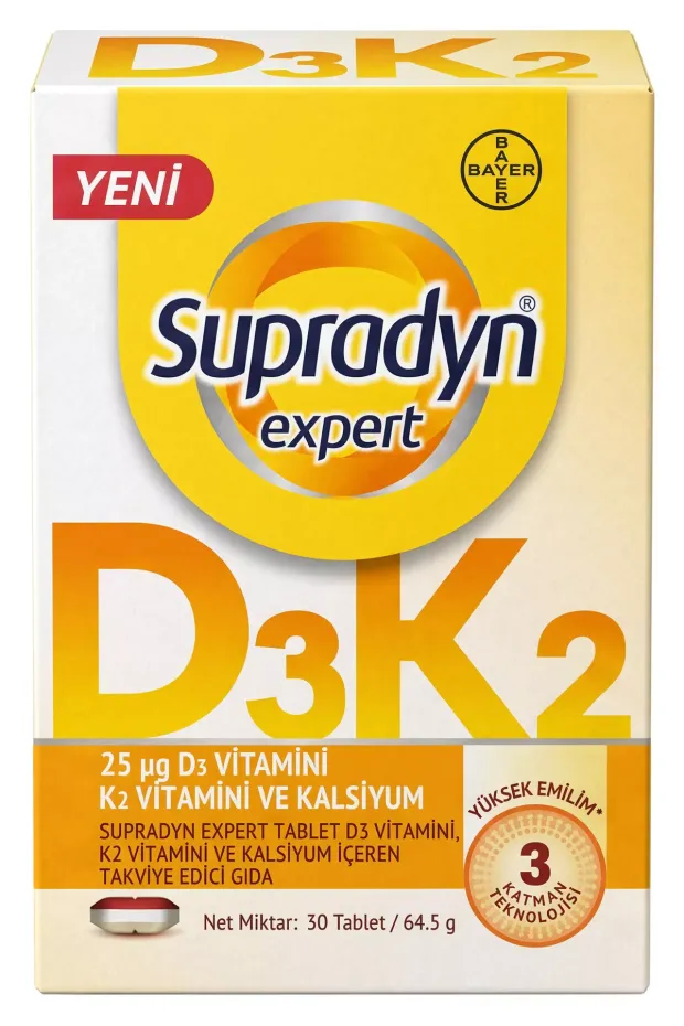 Supradyn Expert D3K2 30 Tablet