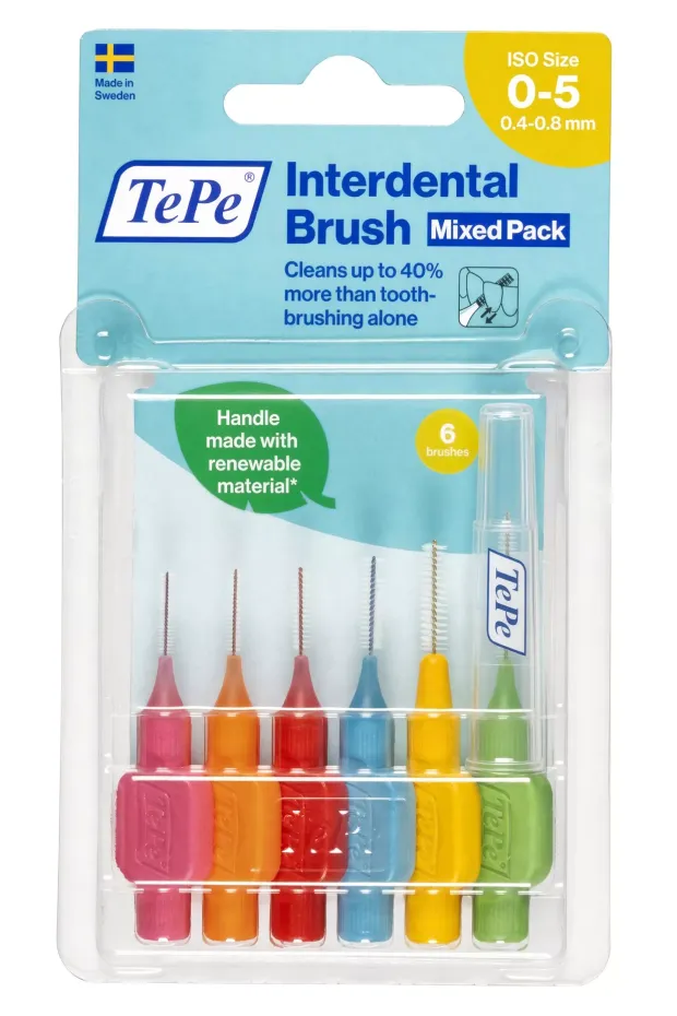Tepe Arayüz Fırçası Orjinal Set Blister 6lı Paket
