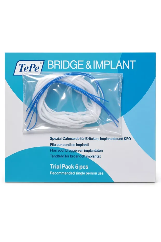 Tepe Bridge İmplant Floss 5li Diş İpi