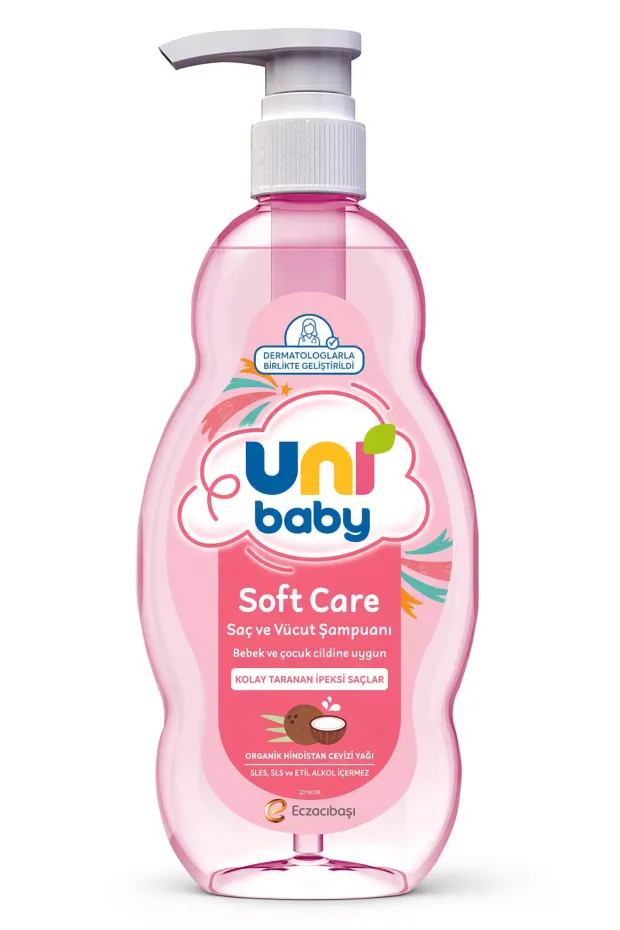 Uni Soft  Kolay Tarama Saç ve Vücut Şampuanı 700 ml