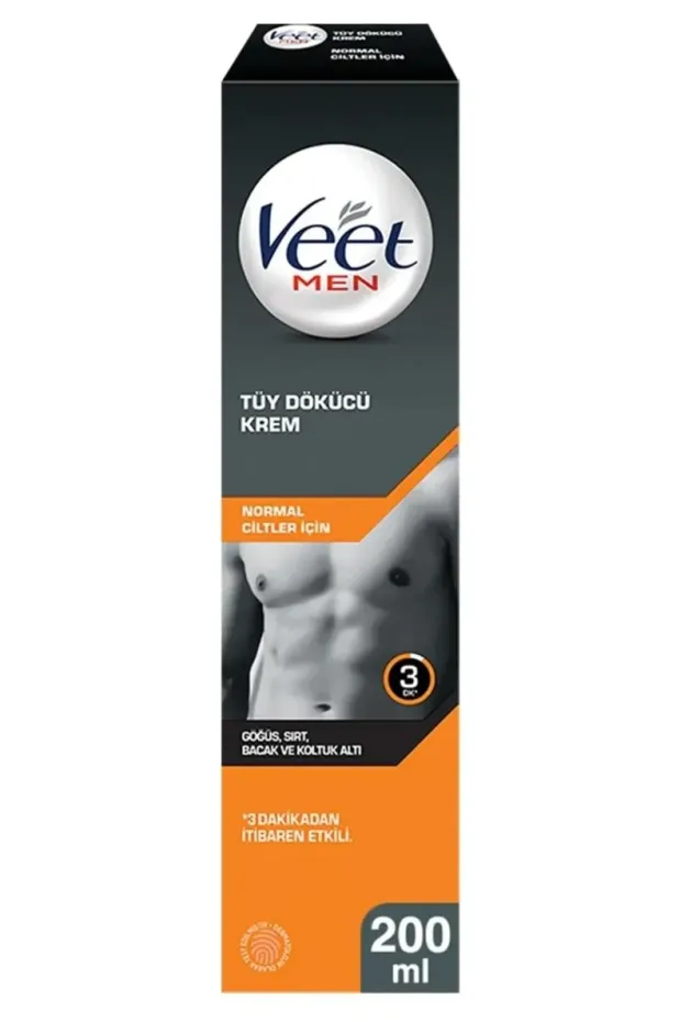 Veet Men Tüy Dökücü Krem Normal Ciltler 200 ml