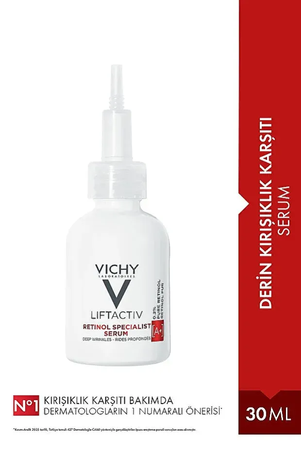 Vichy Liftactiv Retinol Specialist Derin Kırışıklık Karşıtı Serum 30ml