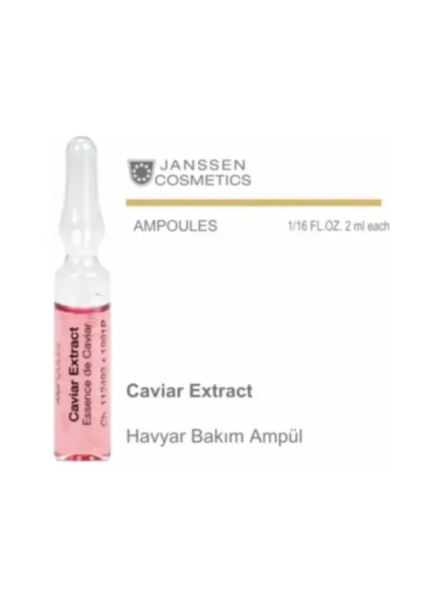 Janssen Caviar Extract Canlandırıcı Havyar Ampul 1 Adet