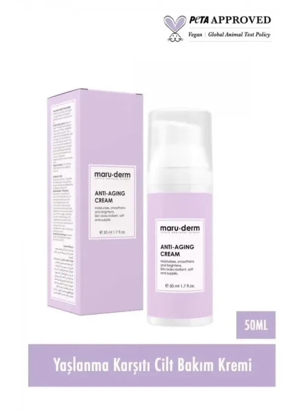 Maruderm Anti-Age Kırışıklık Karşıtı Cilt Bakım Kremi 50 ml