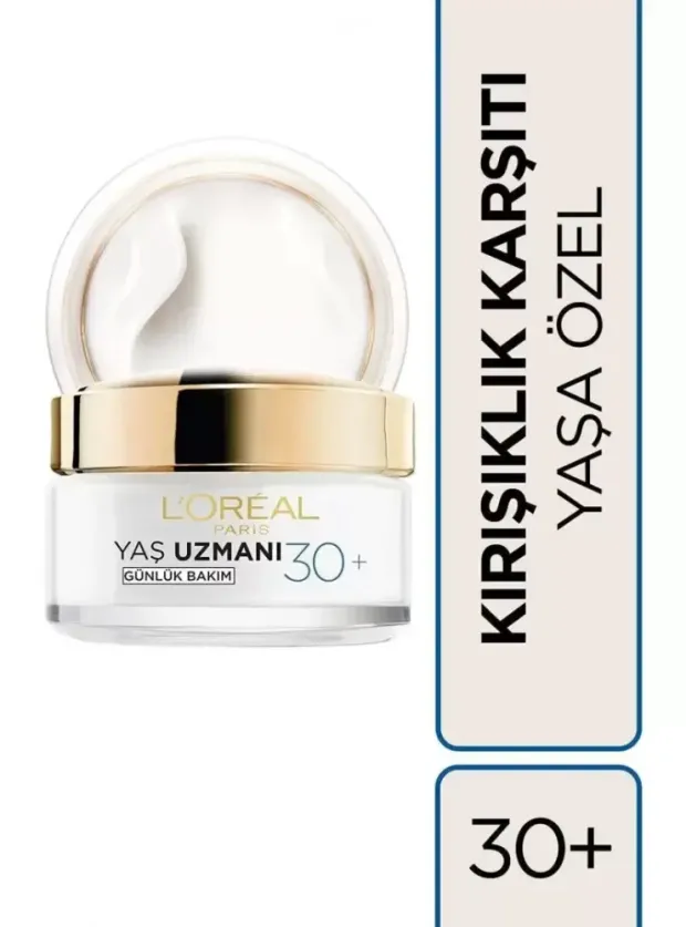 Loreal Paris Yaş Uzmanı 30+ Nemlendirici Gündüz Kremi 50ml