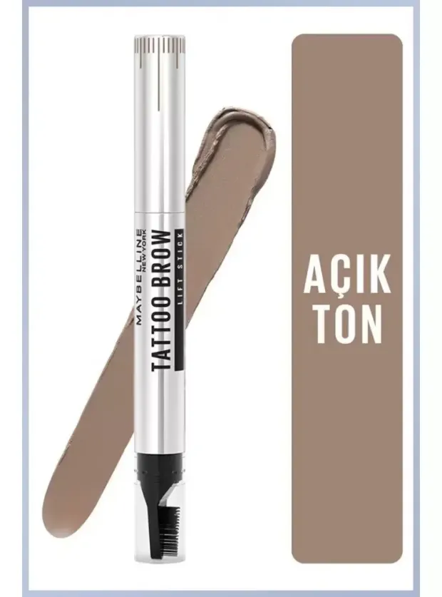 Maybelline New York Tattoo Brow Lift Kaş Kalemi- 01 Blonde -Açık Ton-
