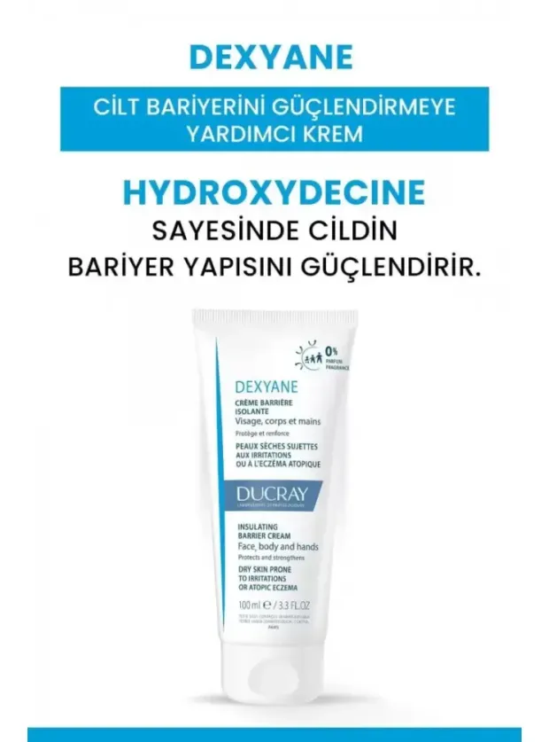 Ducray Dexyane Barrier Cilt Bariyerini Güçlendirmeye Yardımcı Krem 100ml