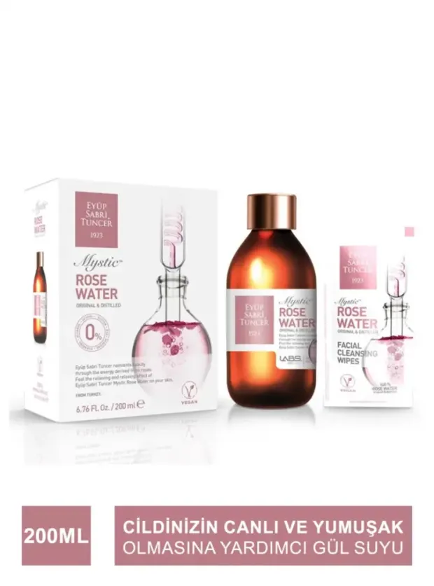 Eyüp Sabri Tuncer Mistik Gül Suyu 200 ml - Cam Şişe