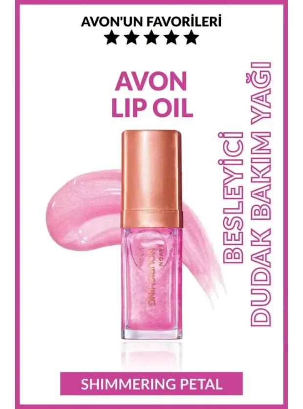 Avon True Nourishing Lip Oil Dudak Bakım Yağı - Shimmering Petal -