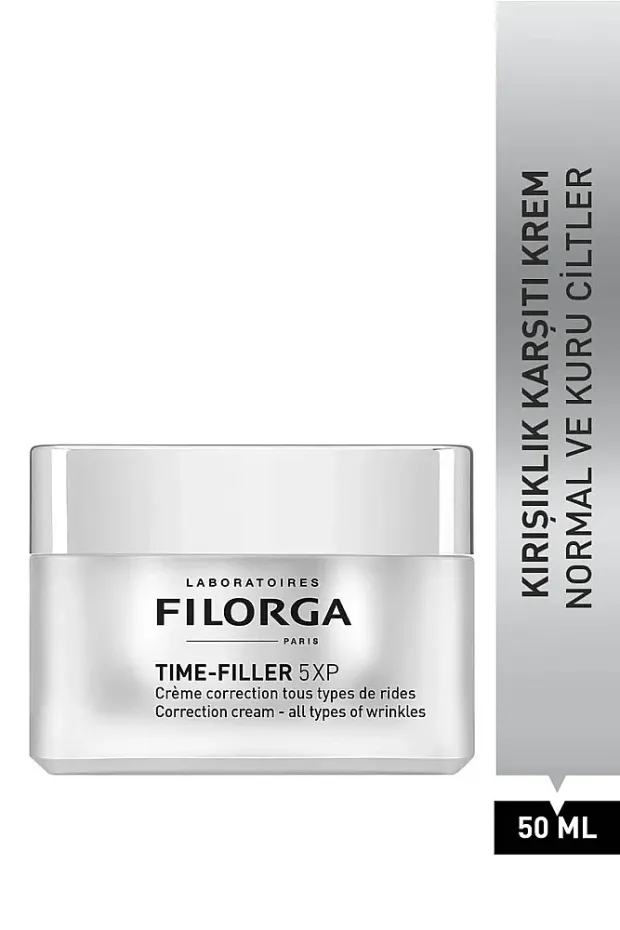 Filorga Time Filler 5XP Kuru ve Normal Ciltler İçin Çizgi ve Kırışıklık Onarıcı Gündüz Kremi 50ml