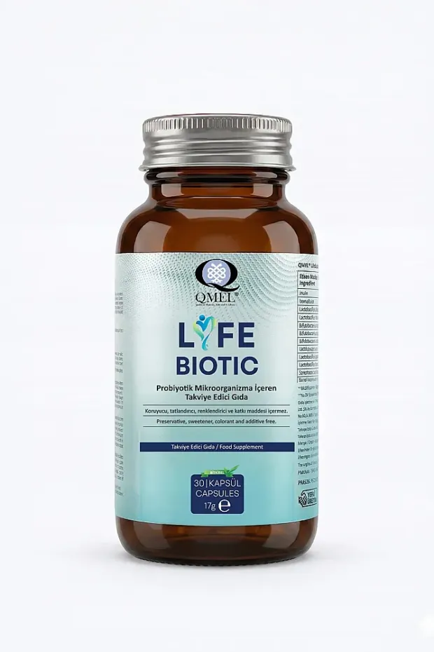 QMEL Life Biotic Probiyotik 30 Kapsül