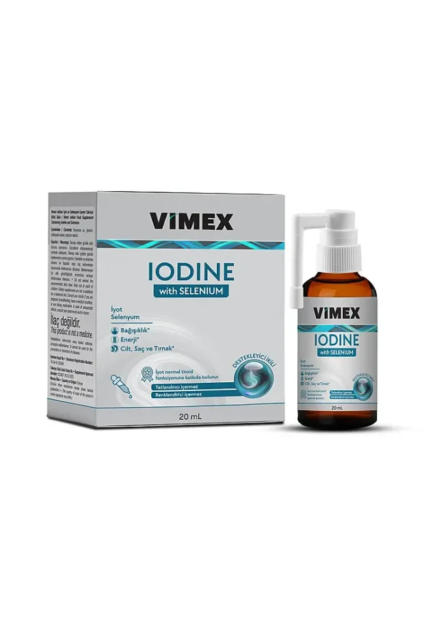 Vimex Iodine With Selenium Damla 20 Ml - İyot| Selenyum