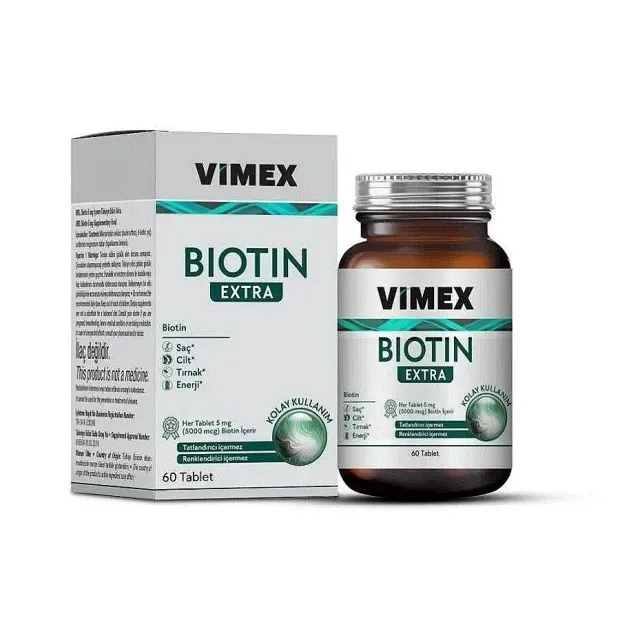 Vimex Biotin Extra 60 Tablet 5 Mg