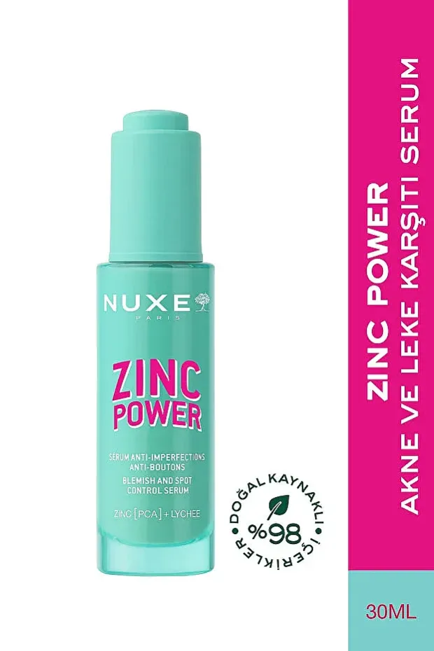 OUTLET - Nuxe Zinc Power Akne ve Leke Karşıtı Serum 30 ml