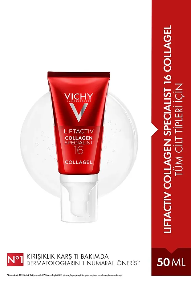 Vichy Liftactiv Collagen Specialist 16 Collagel Jel Krem 50ml