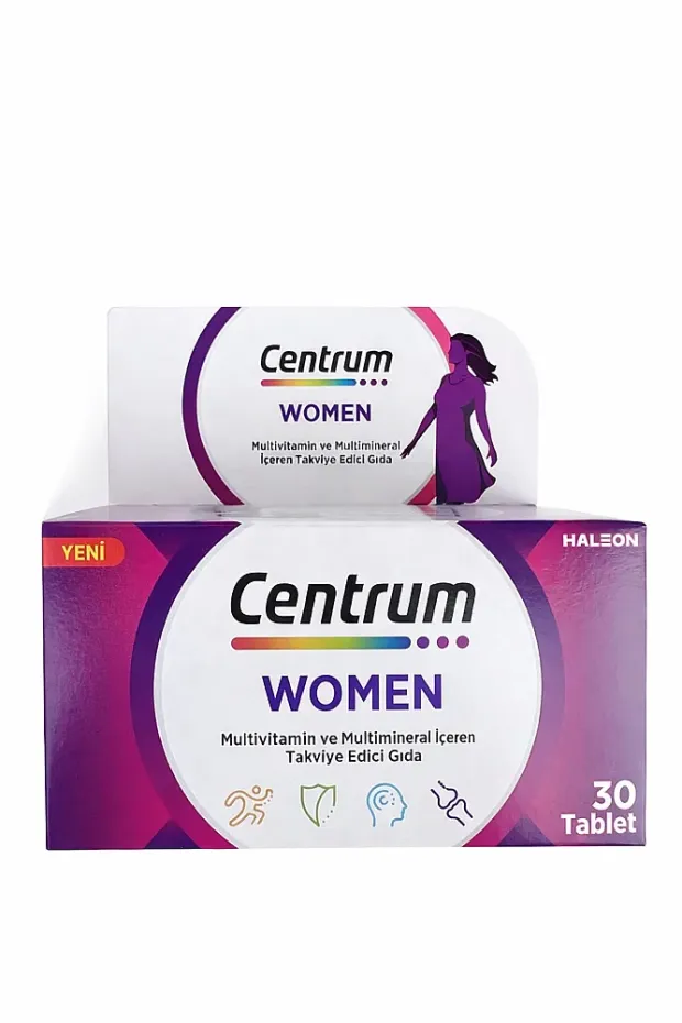 Centrum Women Multivitamin ve Multimineral 30 Tablet