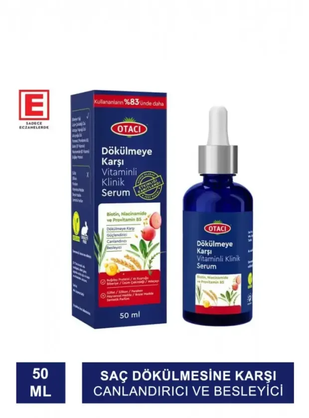 Otacı Dökülmeye Karşı Klinik Serum 50 ml
